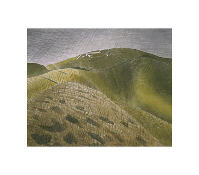 Vale of the White Horse Art Print by Eric Ravilious - Art Republic