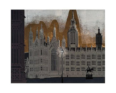 Palace of Westminster Art Print by Edward Bawden - Art Republic