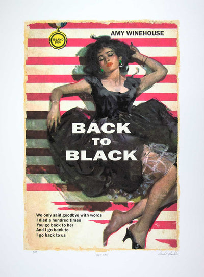 Back to Black Art Print by Linda Charles - Art Republic