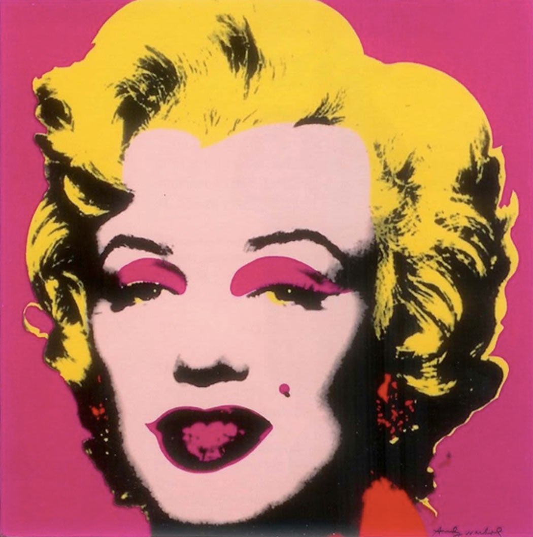 Marilyn (Pink) Enlarged