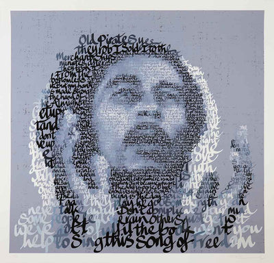 Bob Marley - Large Art Print by Mike Edwards - Art Republic