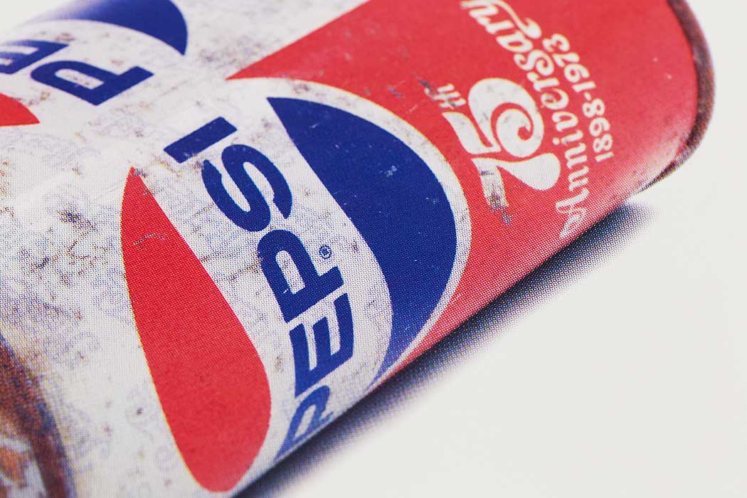 Pepsi Can Enlarged