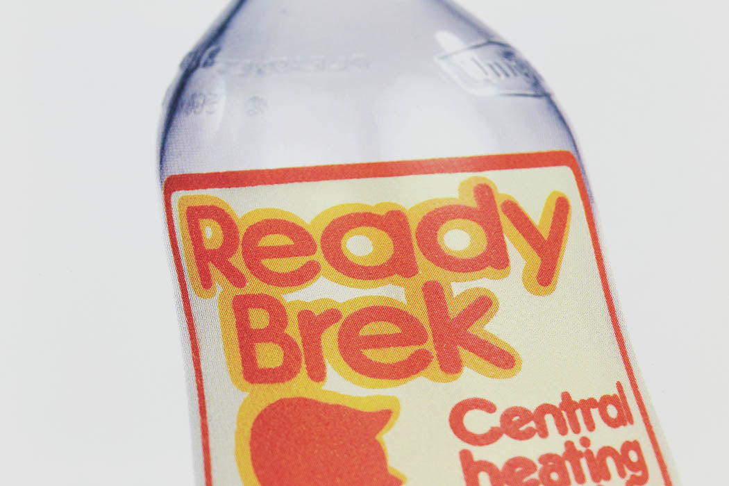 Ready Brek Milk Bottle Enlarged