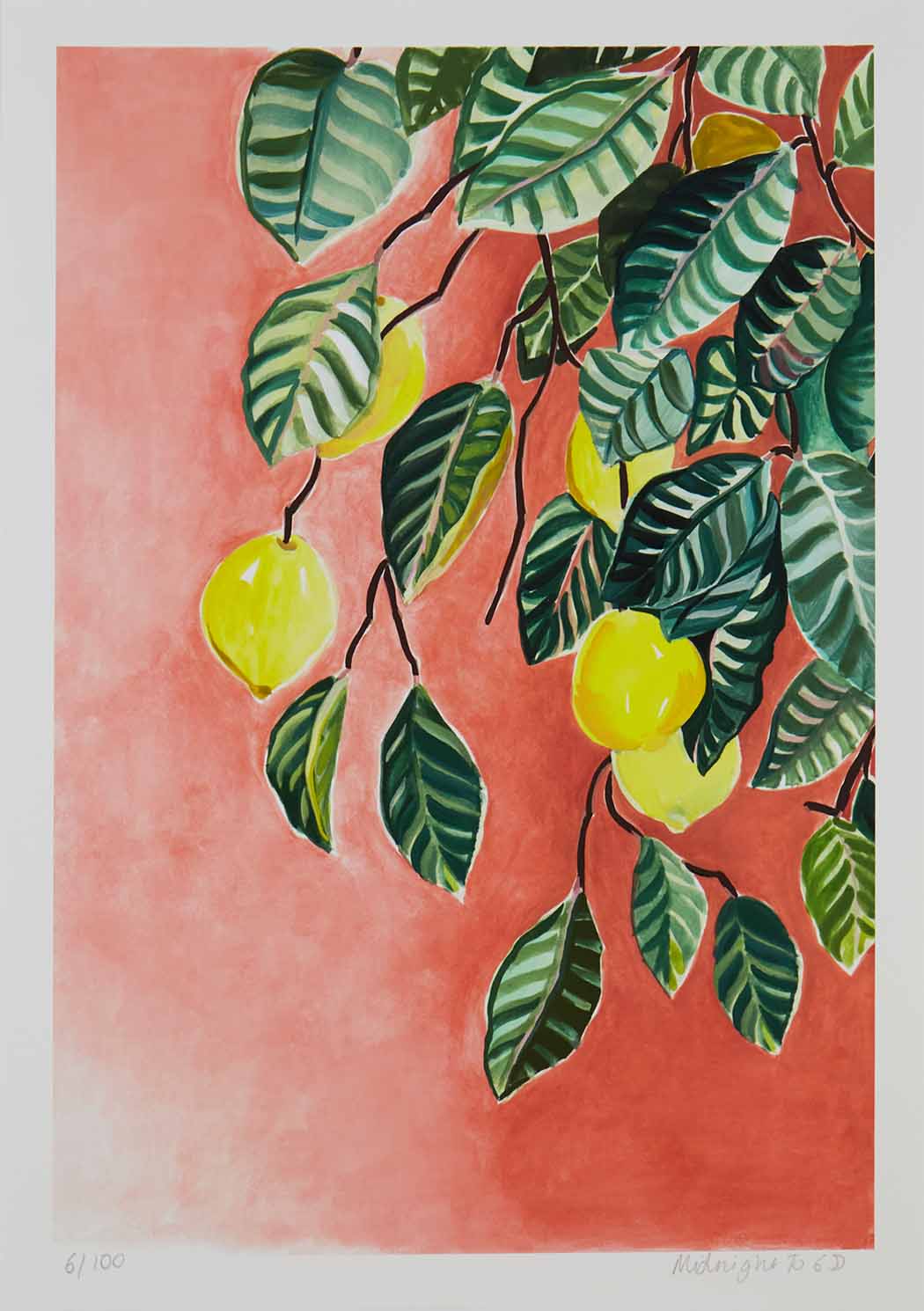 Lemons and Trees - A2 Enlarged