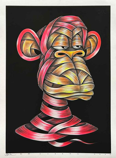 Bored Ape Art Print by Otto Schade - Art Republic