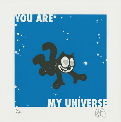 You are my universe Art Print by Bench Allen - Art Republic