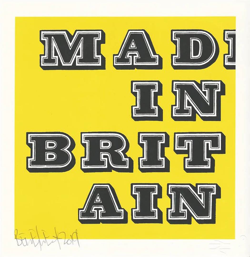 Mad In Britain - Yellow Enlarged