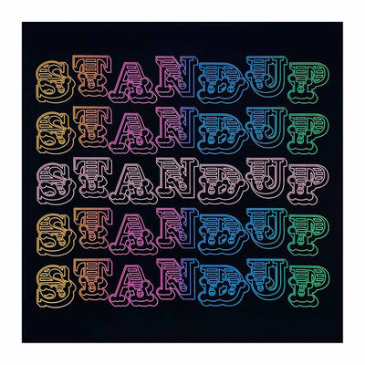 Stand Up Art Print by Ben Eine - Art Republic