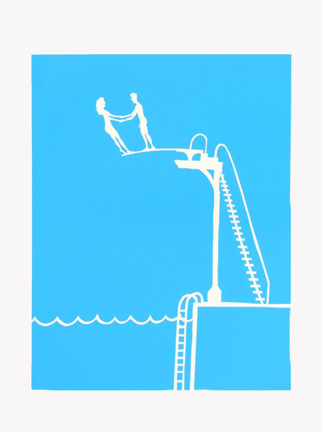 Diving Board Picture - Rob Ryan Enlarged