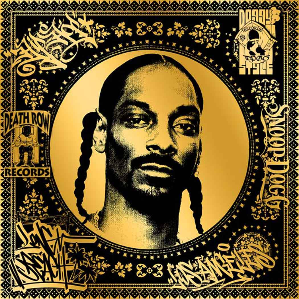Snoop Dogg - Gold Enlarged