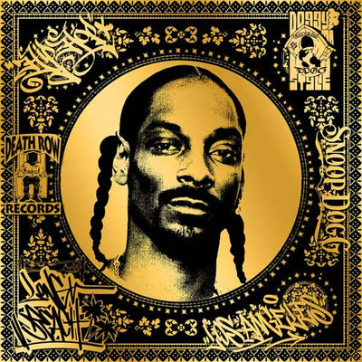 Snoop Dogg - Gold by Agent X - Art Republic
