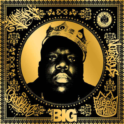 Notorious B.I.G - Gold by Agent X - Art Republic