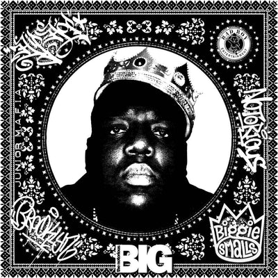 Notorious B.I.G - Black & White by Agent X - Art Republic