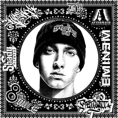 Eminem - Black & White by Agent X - Art Republic