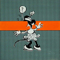Minnie (Orange Stripe) by Carl Stimpson - Art Republic