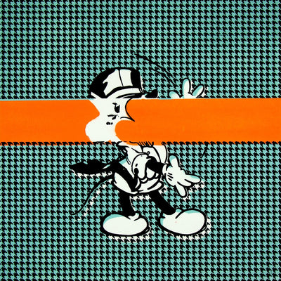 Mickey (Orange Stripe) by Carl Stimpson - Art Republic