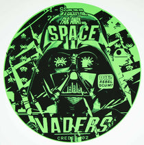 Space Vader - Green by The Thomas Brothers - Art Republic