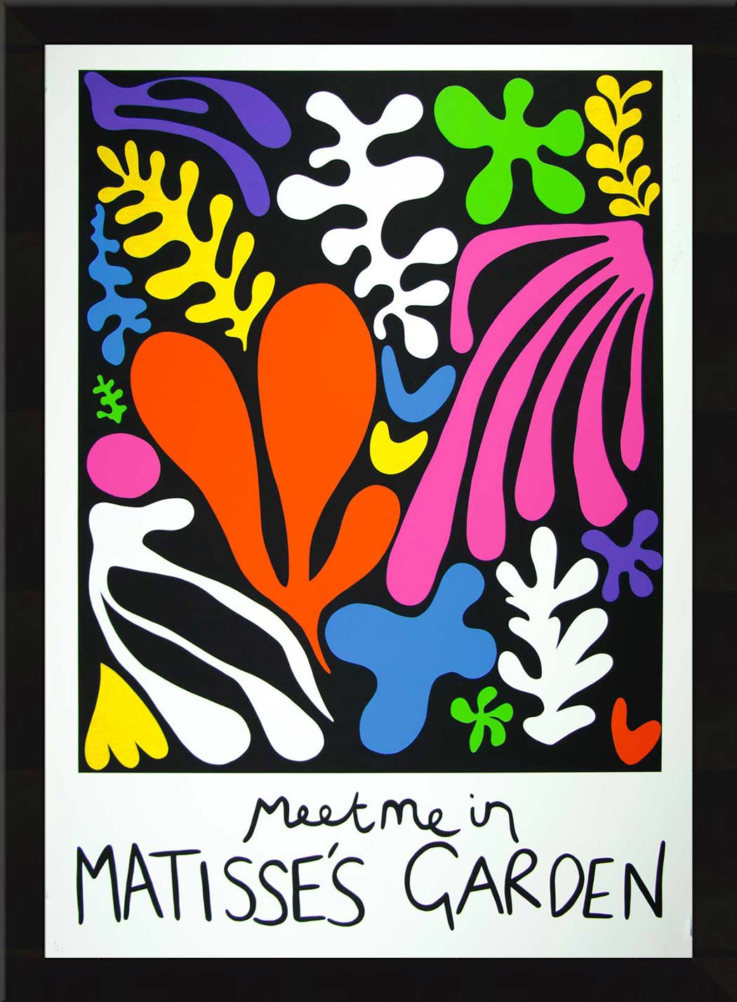 Meet Me in Matisse's Garden - Framed Enlarged