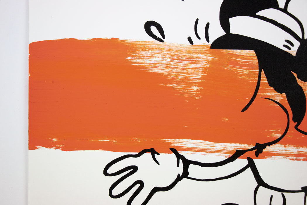 Minnie (Orange Stripe) Enlarged