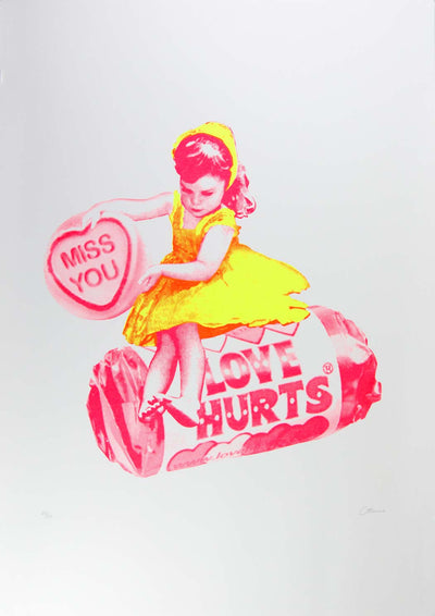 Miss You Art Print by The Cameron Twins - Art Republic