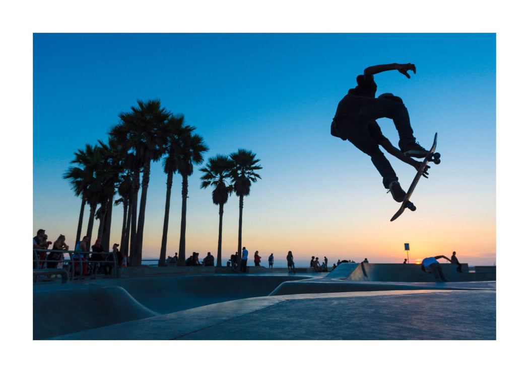 Skaters in Venice Beach - Marc Dozier Enlarged
