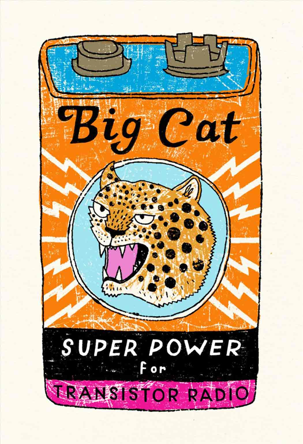 Big Cat Power Enlarged