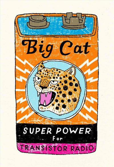 Big Cat Power Art Print by Charlotte Farmer - Art Republic