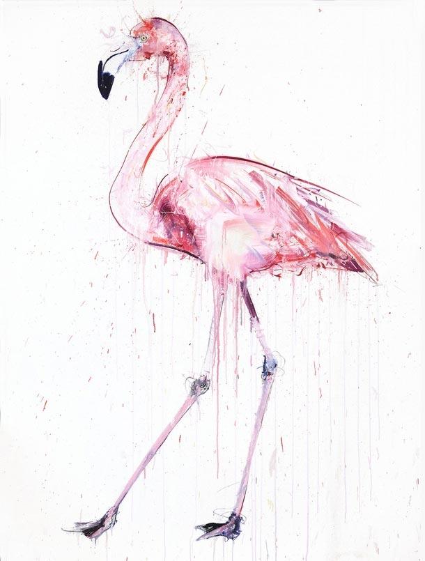 Flamingo I Enlarged