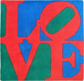 Classic LOVE - Blue, Green and Red (rug), 2007