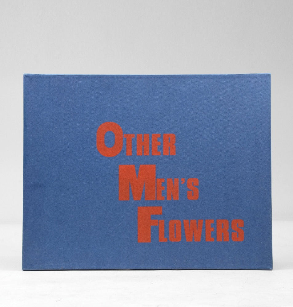 Other Men's Flowers. A Text Publication by Fifteen London Based Artists, 1994 Enlarged