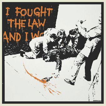 I Fought The Law (Stamped Limited Edition Silkscreen of 500)