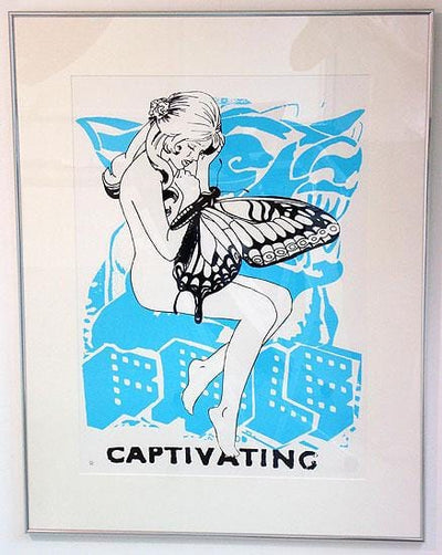 Framed Captivating (Silkscreen Unsigned Stamped Limited Edition of 750)