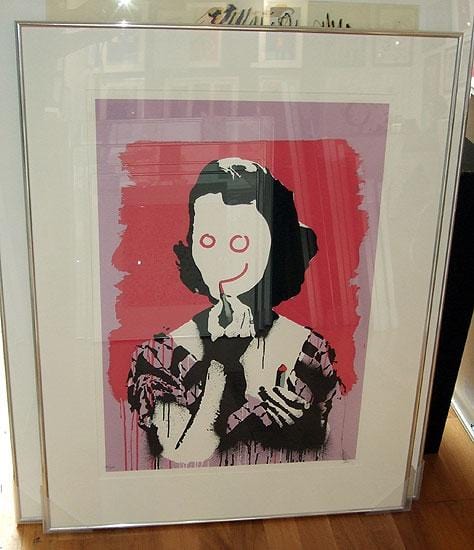 Framed I Said Im Happy (What More Do You Want) (Silkscreen Signed Limited Edition of 200) Enlarged