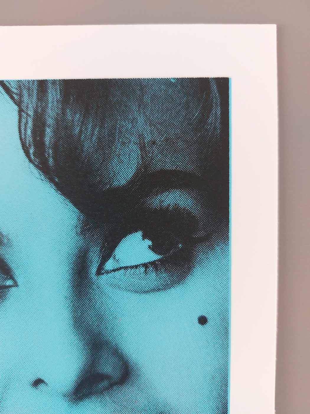Sophia Loren - Blue Enlarged