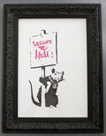 Framed Welcome To Hell (Pink) (Silkscreen Limited Edition of 175)