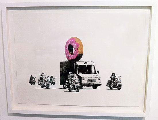 Donuts (Strawberry) (Silkscreen Signed Limited Edition of 299) Enlarged