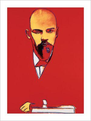 Red Lenin. 1987 Enlarged