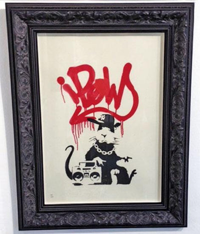 Framed 'Gangsta Rat' (Silkscreen Limited Edition of 350)
