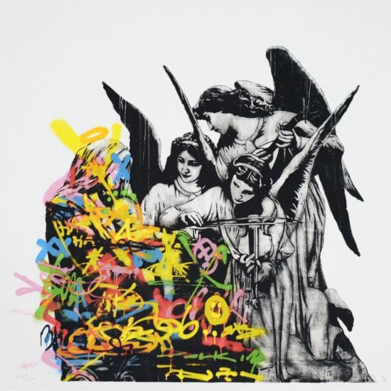 Angels (Silkscreen Signed Limited Edition of 300) Enlarged