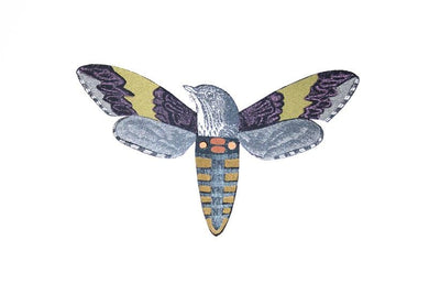 Moth-Bird 2 Art Print by Penelope Kenny - Art Republic
