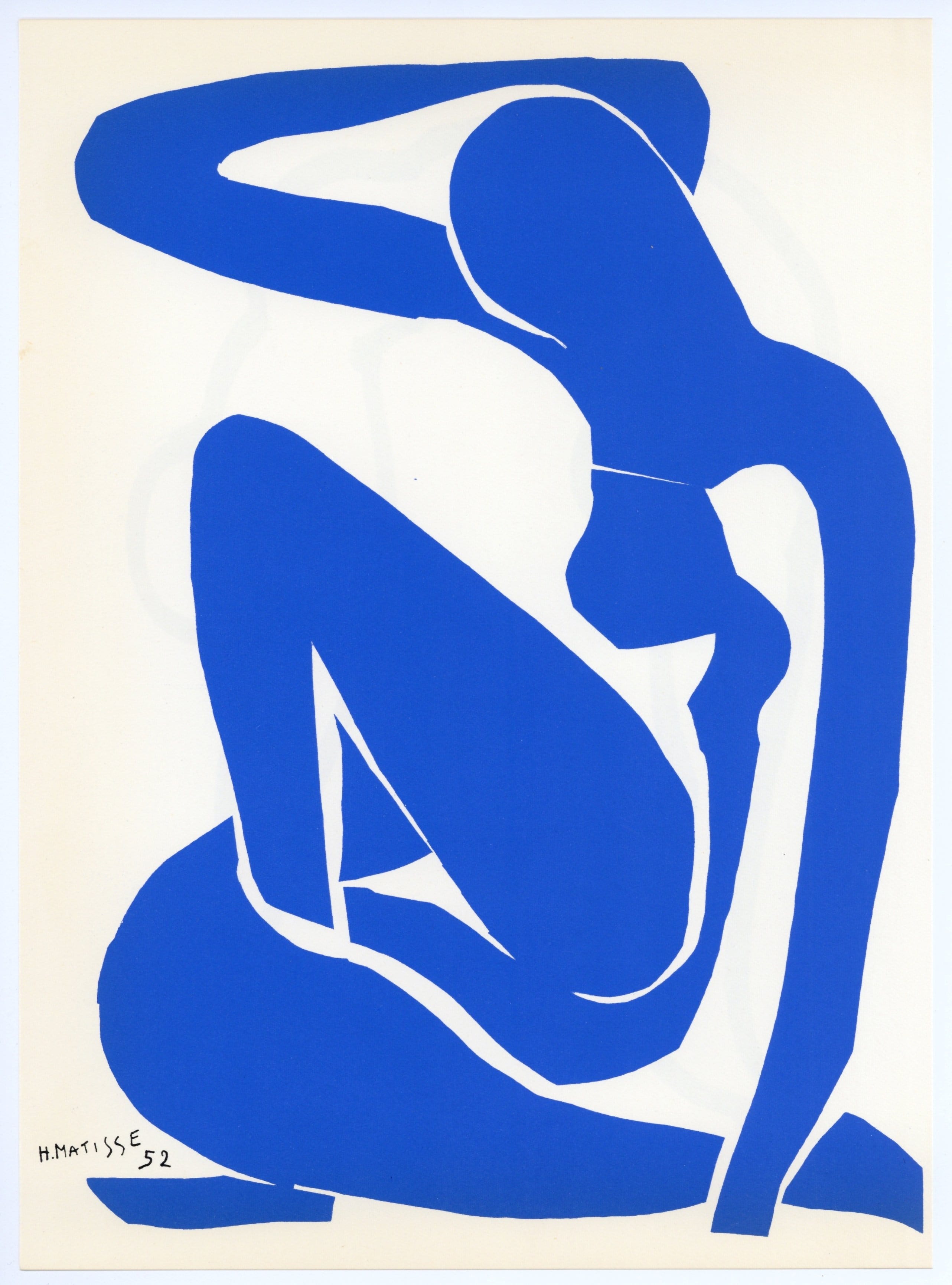Nu Bleu, 1958 Enlarged