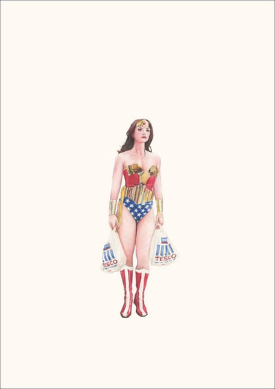 Wonder Woman Art Print by Zoe Moss - Art Republic