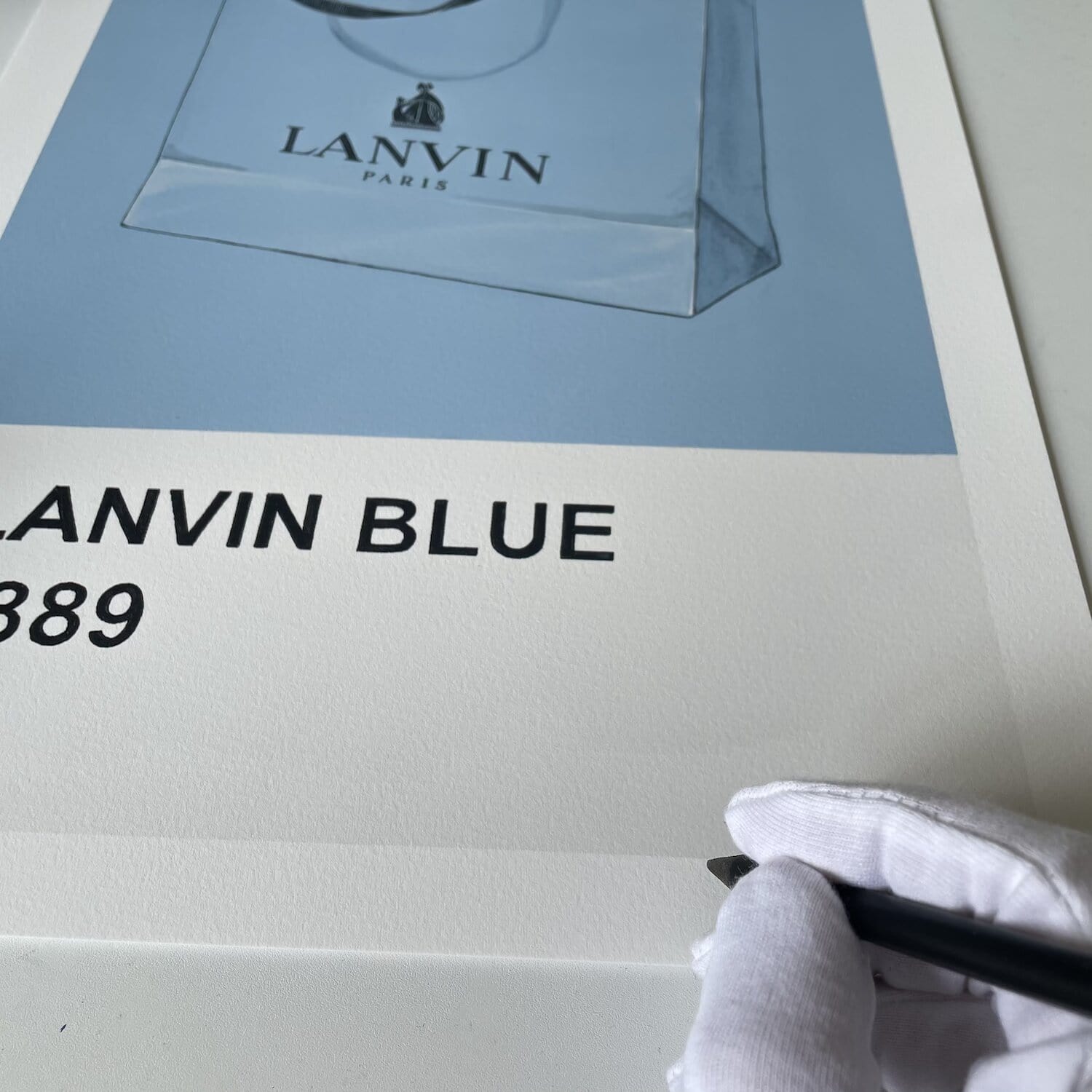 Lanvin Blue Enlarged