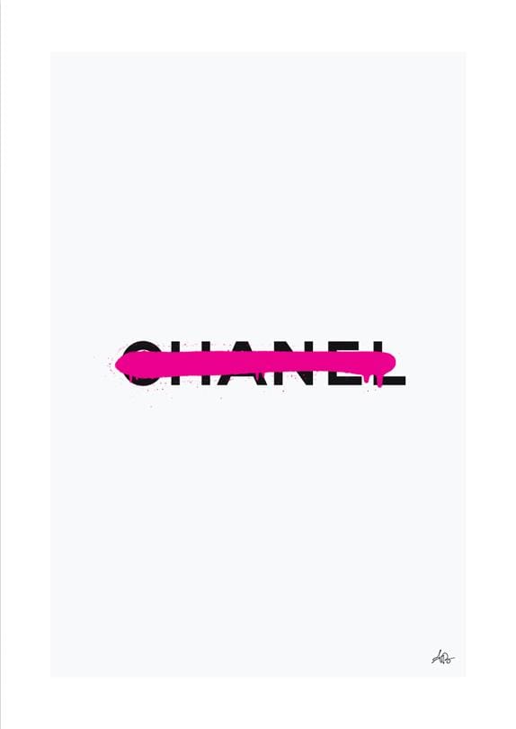 Chanel - Luxury Paint Drip Enlarged