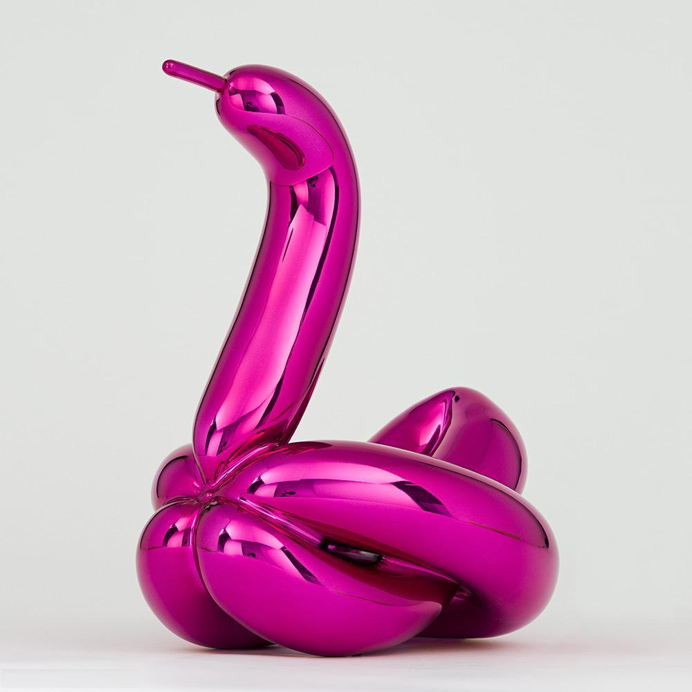 Balloon Swan (Magenta), 2019 Enlarged