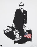 The Man Who Walks Through Walls (U.S Flag), 2008