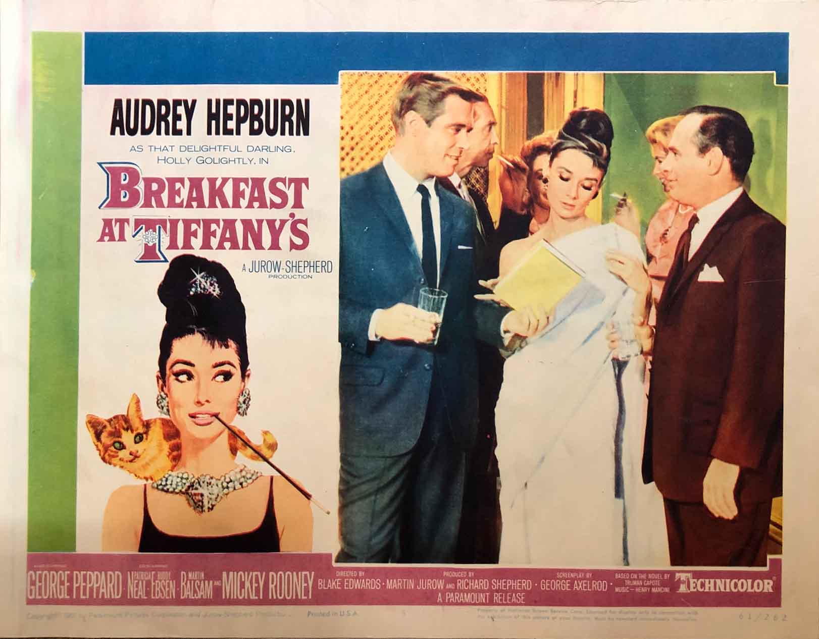 Breakfast at Tiffany's, 1961 Enlarged
