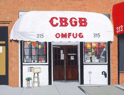 CBGBs Art Print by Horace Panter - Art Republic