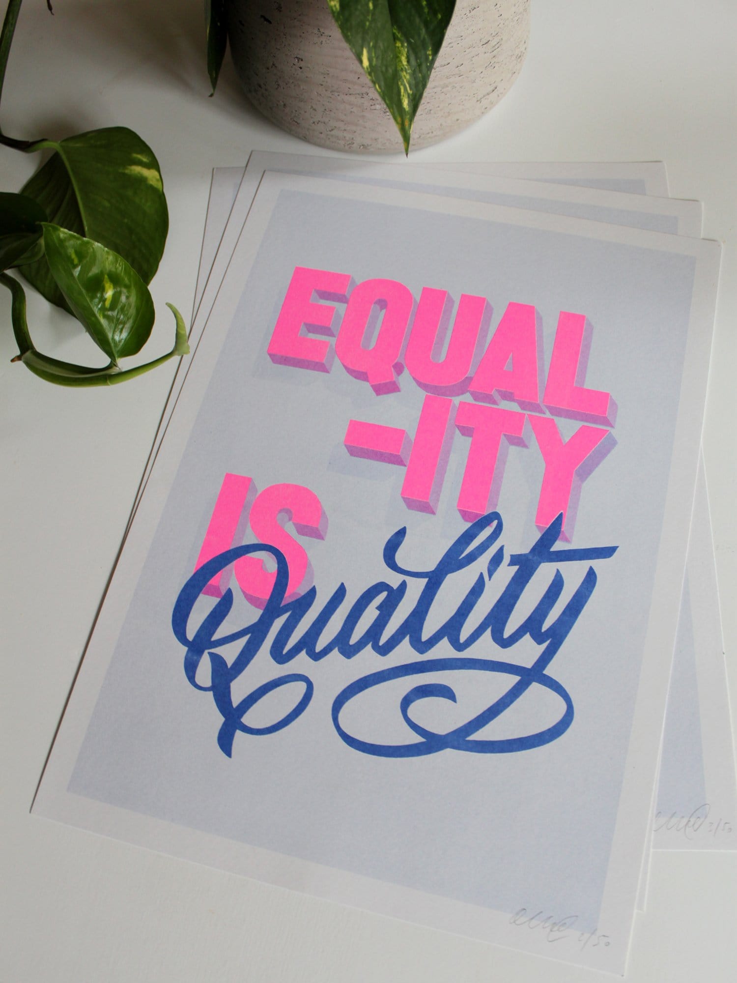 Equality is Quality, 2020 Enlarged