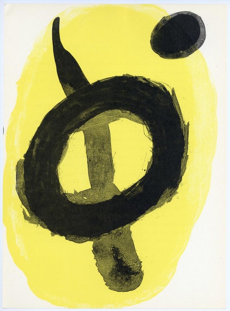 Yellow, 1961 from 'Derriere le Miroir' Enlarged